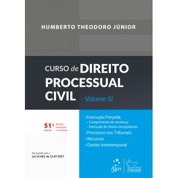 Curso De Direito Processual Civil - Volume Iii