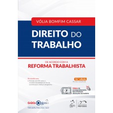 Direito Do Trabalho - De Acordo Com A Reforma Trabalhista