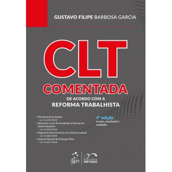 CLT Comentada - de acordo com a Reforma Trabalhista