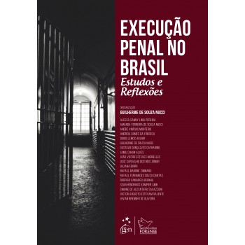 Execução Penal No Brasil - Estudos E Reflexões