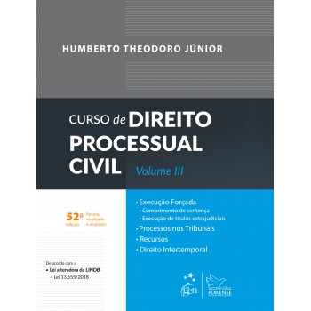 Curso De Direito Processual Civil - Vol. Iii