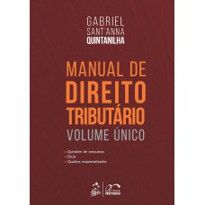 Manual De Direito Tributário - Volume único