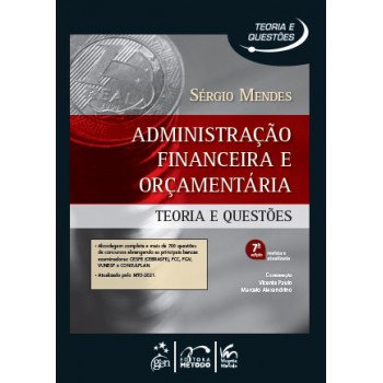 Administração Financeira E Orçamentária - Teoria E Questões