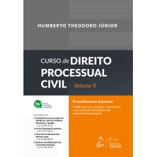 Curso De Direito Processual Civil - Vol. Ii