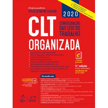 Clt Organizada - Consolidação Das Leis Do Trabalho