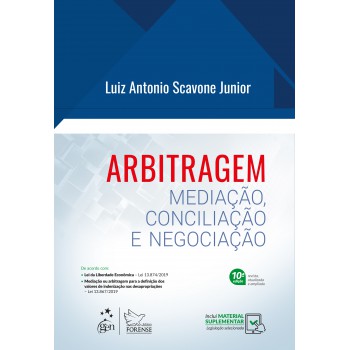 Arbitragem - Mediação, Conciliação e Negociação