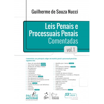 Leis Penais E Processuais Penais Comentadas - Vol. 1