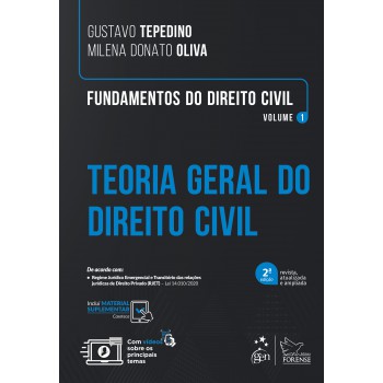 Fundamentos Do Direito Civil - Teoria Geral Do Direito Civil - Vol. 1