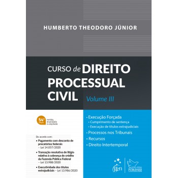 Curso De Direito Processual Civil - Vol. 3