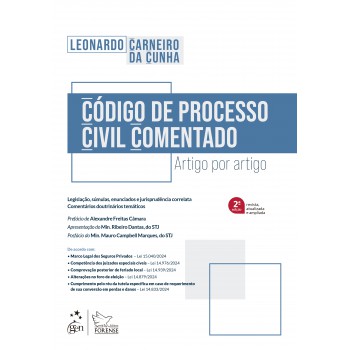C-digo De Processo Civil Comentado - 2ª Edição 2025
