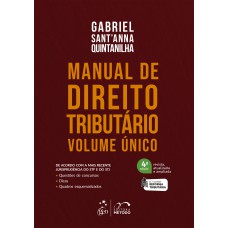 Manual De Direito Tributário - Volume único