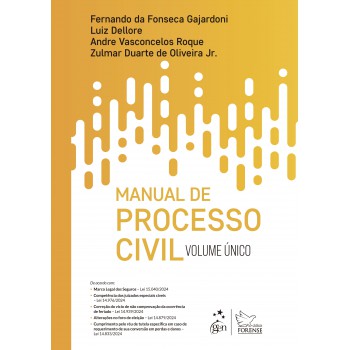 Manual De Processo Civil - 1ª Edição 2025