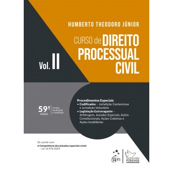 Curso De Direito Processual Civil Vol.2 - 59ª Edição 2025