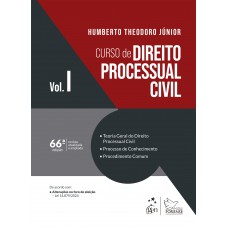 Curso De Direito Processual Civil Vol.1 - 66ª Edição 2025