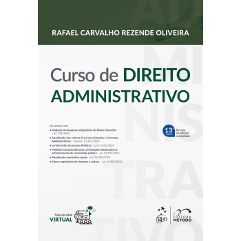 Curso De Direito Administrativo - 13ª Edição 2025