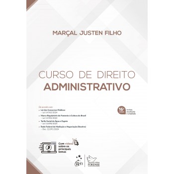 Curso De Direito Administrativo - 16ª Edição 2025