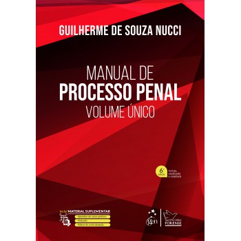 Manual De Processo Penal - Volume único - 6ª Edição 2025