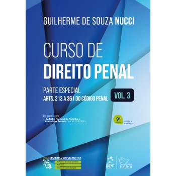 Curso De Direito Penal - Vol.3 - 9ª Edição 2025