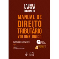 Manual De Direito Tributário - Volume único - 5ª Edição 2025