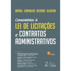 Comentários à Lei De Licitações E Contratos Administrativos - 5ª Edição 2025 Comentários à Lei De Licitações E Contratos Administrativos - 5ª Edição 2025