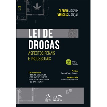 Lei De Drogas - Aspectos Penais E Processuais - 4ª Edição 2025
