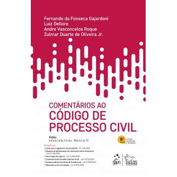 Comentários Ao C-digo De Processo Civil - 6ª Edição 2026
