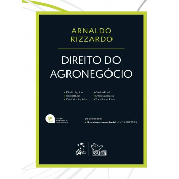 Direito Do Agroneg-cio - 9ª Edição 2026