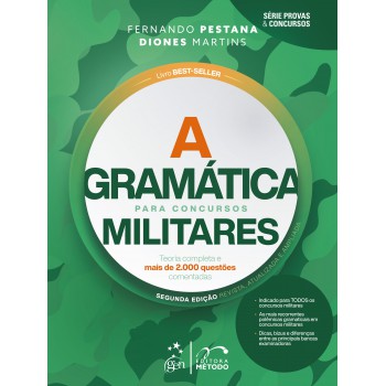 A Gramática Para Concursos Militares - 2ª Edição 2026