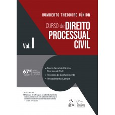 Curso De Direito Processual Civil Vol.1 - 67ª Edição 2026