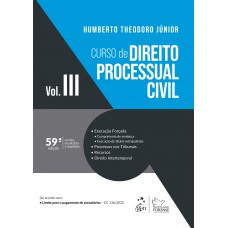 Curso De Direito Processual Civil Vol.3 - 59ª Edição 2026