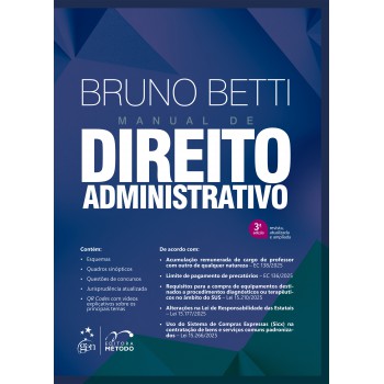 Manual De Direito Administrativo - 3ª Edição 2026