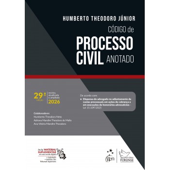 C-digo De Processo Civil Anotado - 29ª Edição 2026