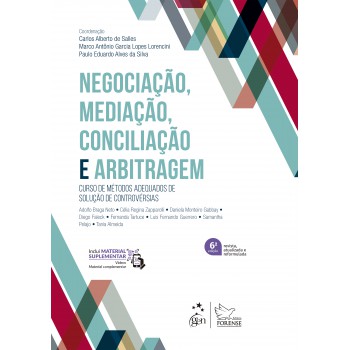 Negociação, Mediação, Conciliação E Arbitragem - 6ª Edição 2026
