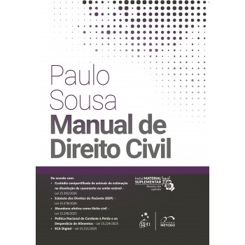 Manual De Direito Civil - 1ª Edição 2026