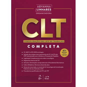 Clt - Consolidação Das Leis Do Trabalho - 46º Exame De Ordem - 41ª Edição 2026