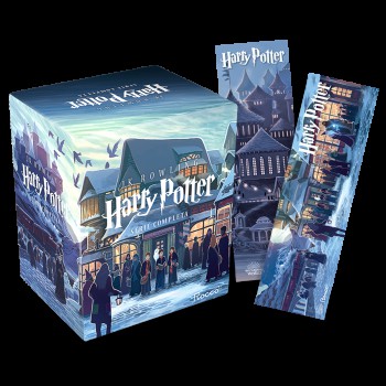 Box Harry Potter Scholastic - Castelo (caixa Azul)