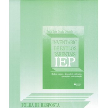 Inventário De Estilos Parentais Iep - Folha De Resposta