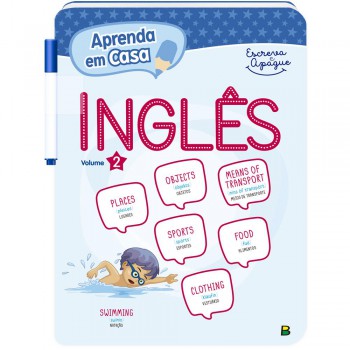 Aprenda Em Casa Escreva E Apague: Inglês V2