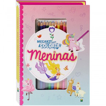 Megakit Para Colorir: Meninas