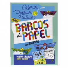 Colorir E Dobrar: Barcos De Papel