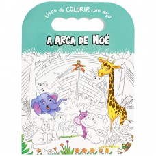 Livro De Colorir Com Alça: Arca De Noé