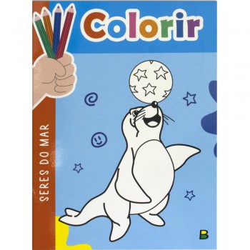 Colorir (b): Seres Do Mar