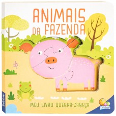 Meu Livro Quebra-cabeça: Animais Da Azenda