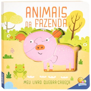 Meu Livro Quebra-cabeça: Animais Da Azenda