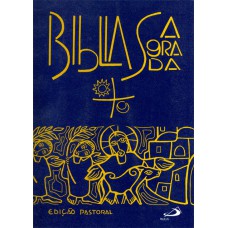 Bíblia Sagrada - Edição Pastoral - Capa Cristal