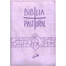 Bíblia Pastoral - Bolso - Zíper: Lílas
