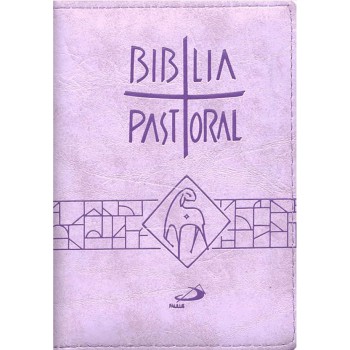 Bíblia Pastoral - Bolso - Zíper: Lílas