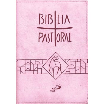 Bíblia Pastoral - Bolso - Zíper: Rosa