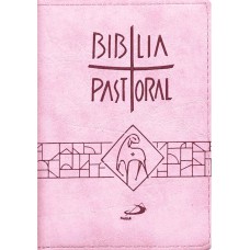 Bíblia Pastoral - Média - Zíper: Rosa