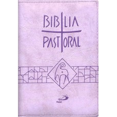Bíblia Pastoral - Média - Zíper: Lilás